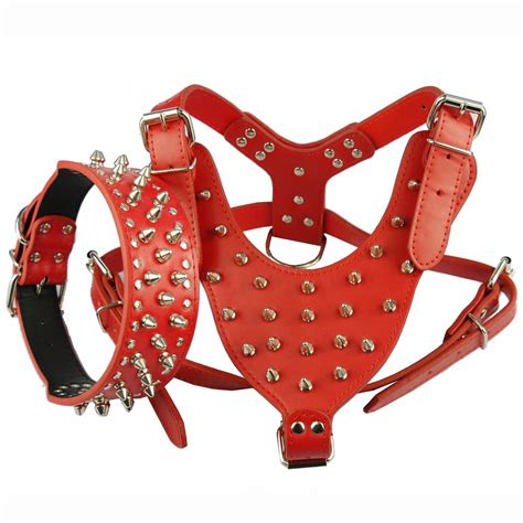 studded dog harness|spiked dog harness for protection.